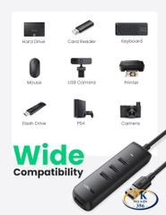 Bộ chia USB 3.0 4 cổng Ugreen 10915 CM416