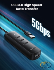 Bộ chia USB 3.0 4 cổng Ugreen 10915 CM416