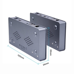 Bộ Chuyển Đổi HDMI Sang LAN Có USB Kéo Dài 120m 4K@30Hz