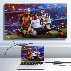 Bộ kéo dài HDMI qua cáp mạng CAT5 CAT6 RJ45  50M Ugreen 90811 CM609