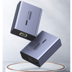 Bộ chuyển HDMI to RJ45 CAT5/6 70M Ugreen 20519 CM455