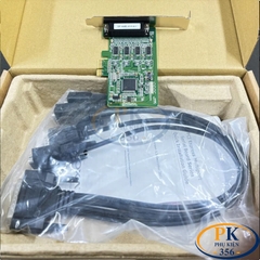 Card chuyển PCIe sang  4 Cổng RS232 DB9 Chính Hãng MOXA CP-104EL-A