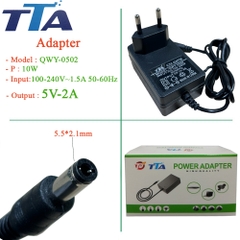 Nguồn Adapter TTA 5V-2A Chân 3.5x1.35mm QWY-0502