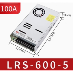 Bộ nguồn led DC 5V-100A Meanwell LRS-600-5 500W