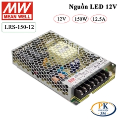 Bộ nguồn led DC 12V-12.5A Meanwell LRS-150-12 150W