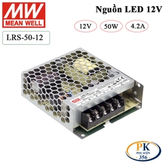 Bộ nguồn led 12V-4.2A Meanwell LRS-50-12 50W 12V