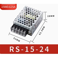 Bộ nguồn led DC 24V-2.2A Meanwell LRS-50-24 50W