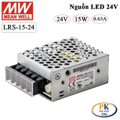 Bộ nguồn led DC 24V-0.63A Meanwell RS-15-24 15W