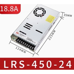 Bộ nguồn led DC 24V-2.2A Meanwell LRS-50-24 50W