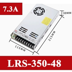 Bộ nguồn led 48V-7.3A Meanwell LRS-350-48 350W 48V