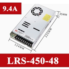 Bộ nguồn led 48V-9.4A Meanwell LRS-450-48 450W 48V