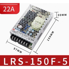 Bộ nguồn led DC 5V-22A Meanwell LRS-150F-5 150W