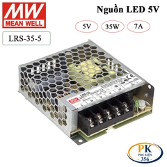 Bộ nguồn led 5V-7A Meanwell LRS-35-5 35W 5V