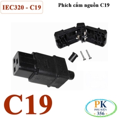 Ổ cắm nguồn IEC C20 JORINDO thay thế cho ổ điện server, UPS, tủ mạng