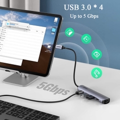 Ugreen 20197 hub USB-C 5 in 1 USB Type-C to HDMI USB 3.0 CM417