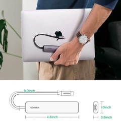 Ugreen 20197 hub USB-C 5 in 1 USB Type-C to HDMI USB 3.0 CM417