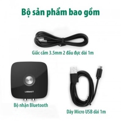 Ugreen 40759 Đầu nhận bluetooth 5.0 Qualcomm® aptX™ dùng cho loa âm ly CM106