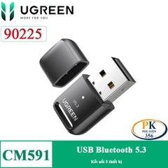 Ugreen 90225 USB bluetooth 5.3 kết nối 5 thiết bị cùng lúc CM591