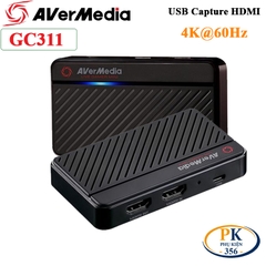 USB Capture thiết bị ghi hình livestream HDMI 4K USB Avermedia GC311