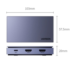 Box ghi hình HDMI chuẩn 4K USB USB-C capture Ugreen 10937
