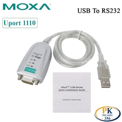 Cáp chuyển USB to RS232 Serial port DB9 moxa Uport 1110