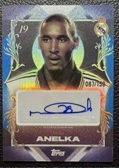 ANELKA TOPPS LOS BLANCOS AUTO REAL MADRID TLO /150