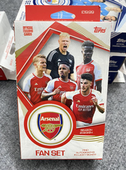 Hộp thẻ bóng đá Topps Arsenal Fan Set 2023/24