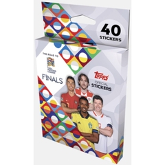 Hộp Topps The Road To NATIONS LEAGUE Stickers DECK BOX