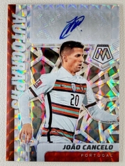 Joao Cancelo AUTO 2021-22 Panini Mosaic FIFA Road To World Cup Portugal Prizm TLO