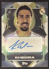 TOPPS KHEDIRA AUTO REAL MADRID TLO