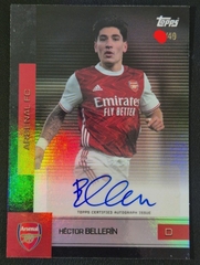 Hector Bellerin Auto /49 Special Arsenal Team Set 2025-2026 Arsenal FC TLO