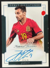 JOHNNY DEBUT AUTO NATIONAL SPAIN TLO /99