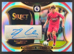 XABI ALONSO TOPPS LIVERPOOL SELECT AUTO TLO