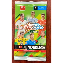 Gói thẻ Topps Match Attax Chrome Bundesliga Pack 2020/21