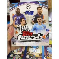 Hộp thẻ Topps Finest UCL Mini Box 2021/22