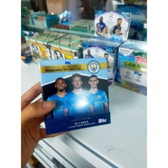 Hộp thẻ Topps Manchester City Set Box 2021/22