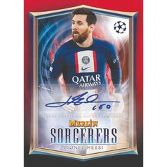 Hộp thẻ Topps UCC Merlin Chrome Blaster Box 2022/23