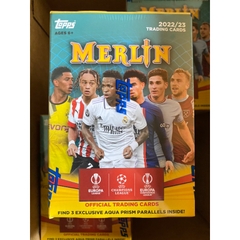 Hộp thẻ Topps UCC Merlin Chrome Blaster Box 2022/23
