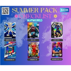 Gói thẻ bóng đá SCM SUMMER Edition Pack 2024
