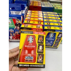 Hộp thẻ Topps Match Attax Euro Blooster Mini Tin 2024