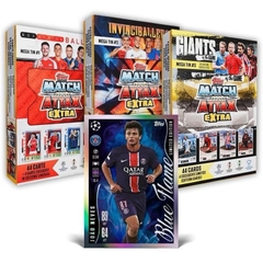 Hộp thẻ bóng đá Mega tin Topps Match Attax Extra 2024/2025