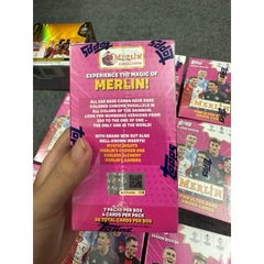 Hộp thẻ bóng đá Topps Merlin UCC Blaster 2023/24
