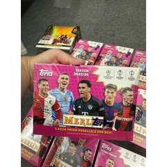 Hộp thẻ bóng đá Topps Merlin UCC Blaster 2023/24