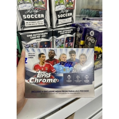 Hộp thẻ bóng đá Topps Chrome UCC 2023/24 Blaster Box