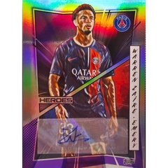 Hộp thẻ bóng đá Topps Paris Saint Germain Heroes 2023/24