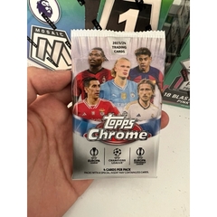 Gói thẻ bóng đá Topps Chrome UCC 2023/24 Blaster Pack