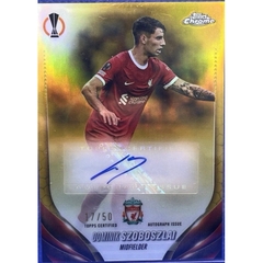 Gói thẻ bóng đá Topps Chrome UCC 2023/24 Blaster Pack
