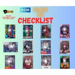 Gói Thẻ Bóng Đá SCM Exclusive Cardshow II Limited Edition Pack 2024