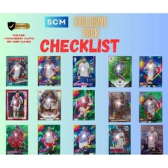 Gói Thẻ Bóng Đá SCM Exclusive Cardshow II Limited Edition Pack 2024