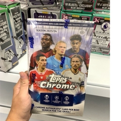 Hộp Thẻ Bóng Đá Topps Chrome UCC Hobby 2023/24 Box